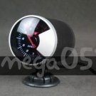 good qualtiy+free shipping one pcs/lot 60m Brand New  Black Car LED Universal Tachometer Gauge Meter