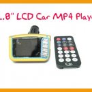 Car MP4 Player 1.8" LCD Car MP4 Player Wireless FM Transmitter SD USB+ Free Shipping!