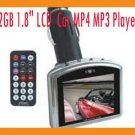 2GB 1.8" LCD HOT SELL  Car MP4 MP3 Player with FM transmitter 2G