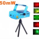 5pcs/lot  Free Shipping  150mW Mini Red-Green Moving Party Laser  LED Stage Light