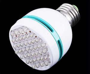 Hot Sell  25pcs/Lots E27 3W 42 LED White Light Screw Bulb Energy Saving Lamp  Free Shipping