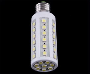 Bright 8W E27 LED SMD Corn Bulb White Light Lamp  10pcs/lot  Free Shipping