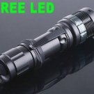180LM CREE LED 3-Modes Outdoor Camping Waterproof Flashlight Torch  25pcs/lot  Free Shipping