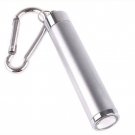 Convex Mirror LED Flashlight Torch  5pcs/lot  Free Shipping