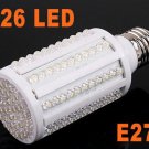 7W E27 220V White 360 Degree 6500K 126 LED Corn Light Bulb Energy Saving Lamp