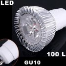 3W 85-265V GU10 LED Light  10pcs/lot  Free Shipping