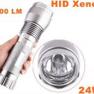 24W Ultra-Bright Waterproof HID Xenon Flashlight  HID Torch Flashlight  Free shipping by EMS/DHL