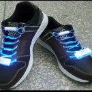 LED Light Up Shoelaces Flash Shoestrings Blue  5sets/lot  Free Shipping