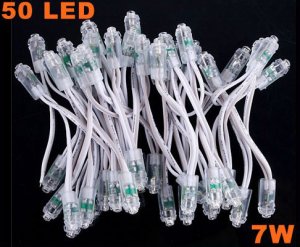 7W 5V LED White Light Wire Harness for Decoration Advertisement  5pcs/lot  Free Shipping