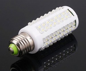 Free Shipping  Energy-saving  Durable 108 LED 7W Corn Degree 360 Light Bulb