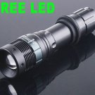 3-Modes 180LM Waterproof Outdoor CREE LED Flashlight Torch  30pcs/lot  Free Shipping
