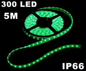 IP66 Waterproof 5M 300 LED LED Strip Light  Free Shipping