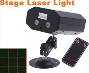 Mini Multicolor Moving Party Stage Laser Light Projector with Remote  5 pcs/lot  Free Shipping