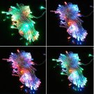 Colorful 100 LED 10m String Light for Holiday Party Wedding Free Shipping
