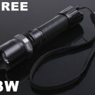 3W Adjustable Focus CREE Q5 Chargeable LED Flashlight  LED Torch  CREE LED Flashlight