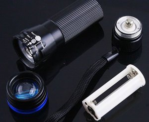&iuml;&raquo;&iquest;CREE Zoomable 3 Mode  200 Lumen LED Flashlight Torch  10pcs/lot  Free shipping