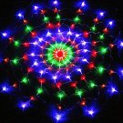Colorful RGB LED Net Light Christmas Party Wedding Light  Free shipping  Retail
