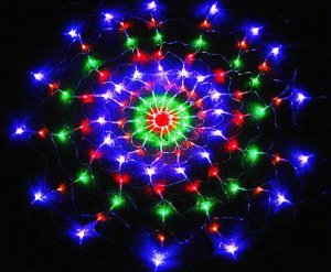 Colorful RGB LED Net Light Christmas Party Wedding Light  Free shipping  Retail