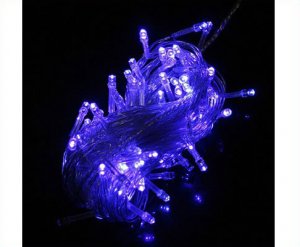 100 LED 10m String Light Party  Wedding Blue 10pcs/lot  Free Shipping