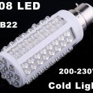 220V Bulb B22 5W 450LM Cold Light 108 LED Corn Light  20pcs/lot  Wholesale