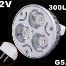 Energy G5.3 3*1W 12V Warm White LED Light Lamp Bulb  Free Shipping