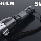 3 Mode 5W 180 Lumen Torch CREE  LED Flashlight  CREE Flashlight  LED Flashlight