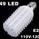 600LM E27 Screw 7W 110V-120V Corn Light 149 LED Light  5pcs/lot  Free Shipping