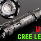 135LM Focusable Waterproof CREE LED Flashlight  LED Torch Flashlight  5pcs/lot
