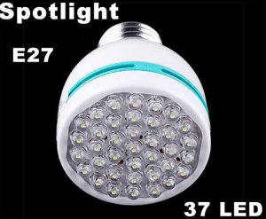 20pcs/lot  Free Shipping  2W E27 37 LED Lamp