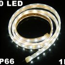 White Light IP66 Waterproof 1M SMD 3528 60 LED Strip Light  Free Shipping  Retail