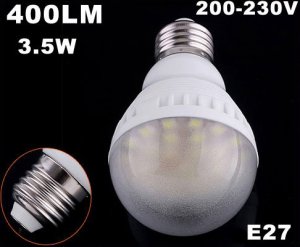 Ultra Bright E27 Bulb 400LM 3.5W 25 LED Bulbs  LED Lights  20pcs/lot
