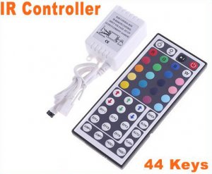 44 Keys IR Remote GRB Port Controller for RGB LED Strip Light  15pcs/lot  Free Shipping