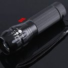 CREE LED Zoomable 3 Mode 200 Lumen LED Flashlight Torch  10pcs/lot  Free Shipping