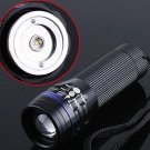 Zoomable 3 Mode 200 Lumen CREE  LED Flashlight  LED Torch  Free shipping