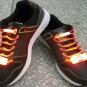 LED Light Up Shoelaces Flash Shoestrings Orange  5sets/lot  Free Shipping