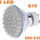 G10 38 LEDs 1.5W Energy Saving Lamp LED Light Bulbs 10pcs/lot  Free Shipping