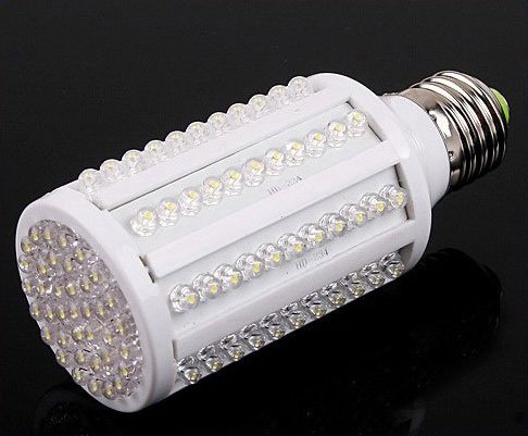 10pcs/lot 7W 85- 220V E27 White 360 Degree 126 LED Corn Light Bulb
