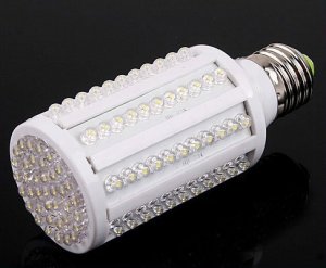 10pcs/lot 7W 85- 220V E27 White 360 Degree 126 LED Corn Light Bulb