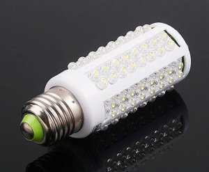 12pcs/Lot 7W 360 Ultra Bright 108 LEDs Corn Light Bulb E27 220V Natural White  Free Shipping