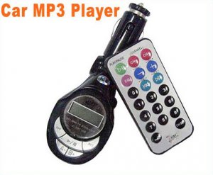 USB/SD/MMC Car MP3  Car mp3 Player With car FM Transmitter remote control 5pcs/lot