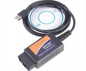 Best-sale V1.4 ELM327 OBD2 CAN-BUS car Diagnostic Interface Scanner scanners obd2  Free Shipping.