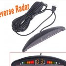 Car Reversing  4 parking sensors Car LED Display Parking Reverse Backup Radar w/4 Sensors