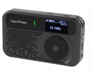 Pocket Mini DAB/DAB+ FM Radio MP3 Recorder Alarm Clock  free shipping