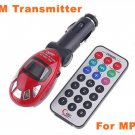 Car MP3  Car MP3 player with SD MMC reader+Car MP3 With FM Transmitter remote control  30 pcs/lot
