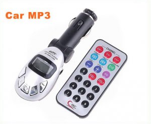 Cheap Car MP3 Car MP3 player USB FM Transmitter remote control with SD MMC SLOT