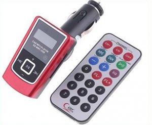 Car Stero FM Transmitter MP3 USB SD w/ Remote Control Free Shipping