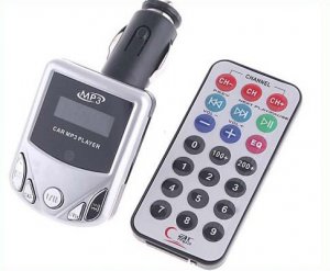 Car FM Transmitter MP3 USB SD w/ Remote Control