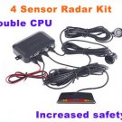 Car Backup Reverse Radar Kit/car reversing/auto sensor parking systems free shipping