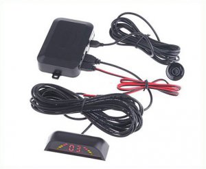 Car Backup Reverse Radar Kit with 4 Parking Sensors car reverse system free shipping