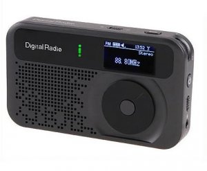 Pocket DAB radio/DAB+ FM Radio MP3 Recorder Alarm Clock  free shipping